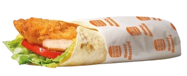 Honey Mustard Royal Crispy Wrap
